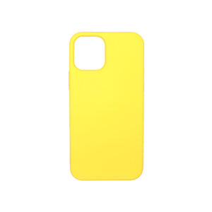 Θήκη iPhone 12 Pro Silky and Soft Touch Silicone Κίτρινο 1