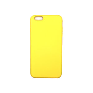 Θήκη iPhone 6 Plus / 6s Plus Silky and Soft Touch Silicone Κίτρινο 1