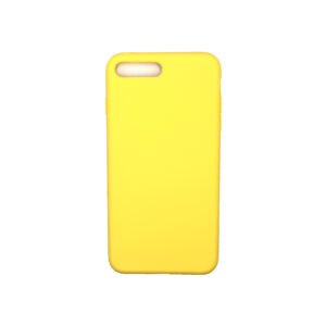 Θήκη iPhone 7 Plus / 8 Plus Silky and Soft Touch Silicone κίτρινο 1
