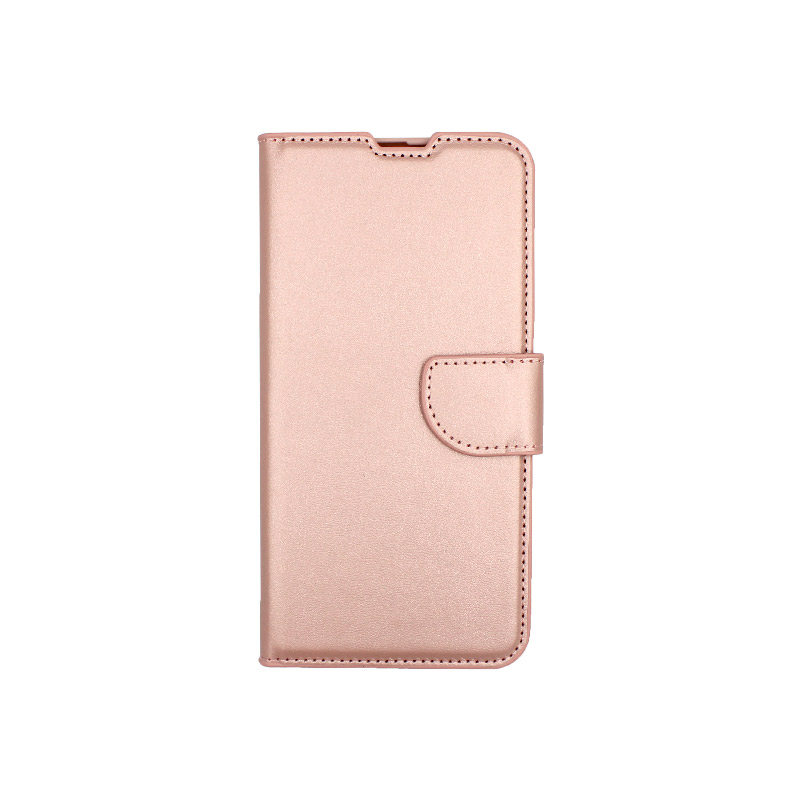 Θήκη Samsung Galaxy A20 / A30 Wallet Ροζ Χρυσό