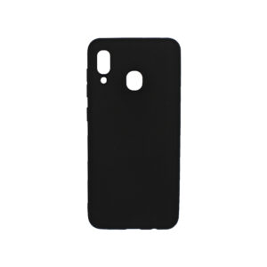 Θήκη Samsung Galaxy A20 / A30 Σιλικόνη Μαύρο