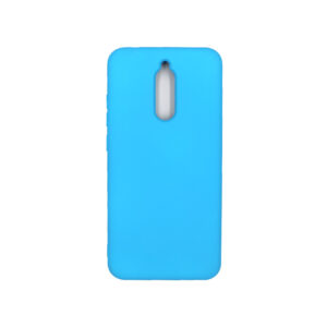 Θήκη Xiaomi Redmi 8 Silky and Soft Touch Silicone γαλάζιο 1