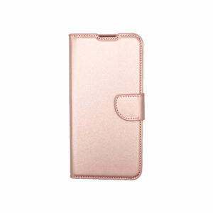 Θήκη Xiaomi Redmi 9C Wallet-ροζ χρυσό