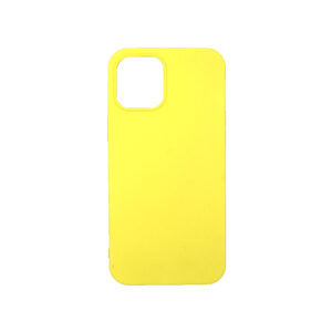 Θήκη iPhone 12 Pro Max Σιλικόνη Κίτρινο