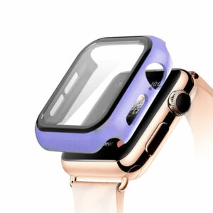 Θήκη Tempered Glass για Apple Watch (42mm) Μωβ