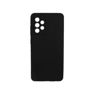 Θήκη Samsung Galaxy A52 Σιλικόνη Με Εσοχές Μαύρο