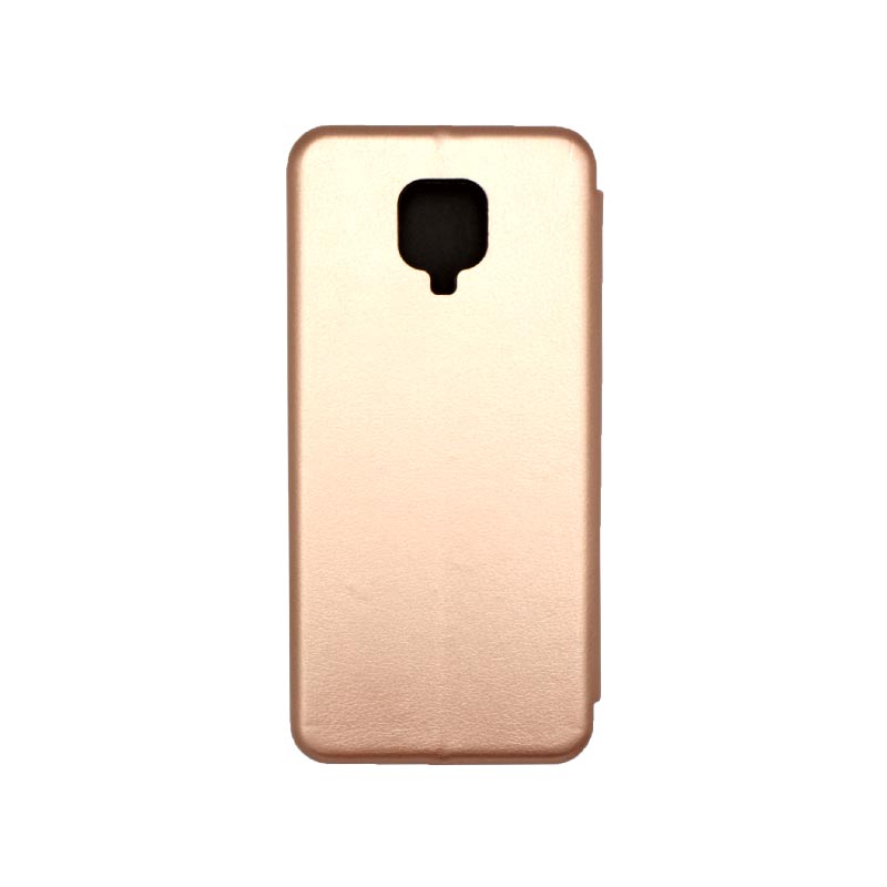 Θήκη Xiaomi Redmi Note 9S / Note 9 Pro / Note 9 Pro Max Book Ροζ Χρυσό 2
