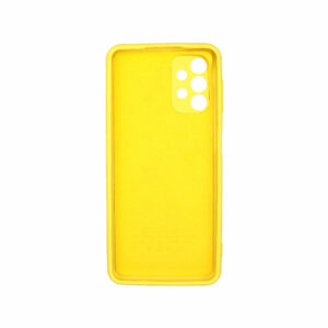 Θήκη Samsung Galaxy A32 5G Silky and Soft Touch Silicone Κίτρινο 1