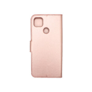 Θήκη Xiaomi Redmi 9C Wallet Ροζ Χρυσό 1