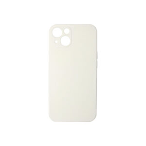 Θήκη iPhone 13 Silky and Soft Touch Silicone Άσπρο 1