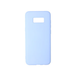 Θήκη Samsung Galaxy S8 Plus Silky and Soft Touch Silicone Γαλάζιο 1