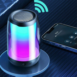 Wekome D31 Mini Portable Wireless Speaker With Light Μαύρο 2