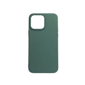 Θήκη iPhone 14 Pro Max Silky and Soft Touch Silicone Πράσινο Σκούρο