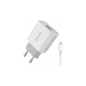 Wekome Charger and Lightning Cable 18W QC3.0 WP-U57 Άσπρο