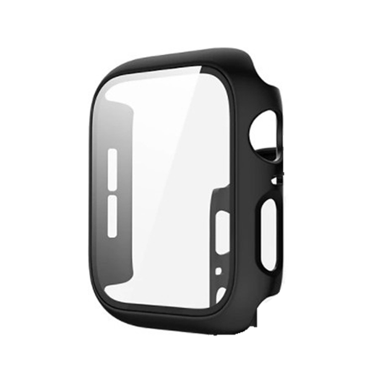 Θήκη Tempered Glass για Apple Watch (41mm) Μαύρο