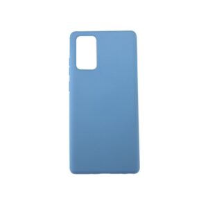 Θήκη Samsung Galaxy Note 20 Silky and Soft Touch Silicone Γαλάζιο