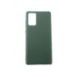 Θήκη Samsung Galaxy Note 20 Silky and Soft Touch Silicone Πράσινο Σκούρο
