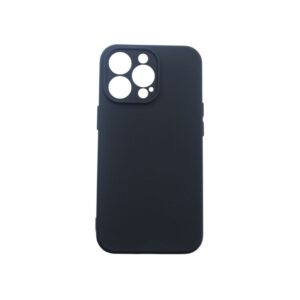 Θήκη iPhone 11 Pro Max Silky and Soft Touch Silicone Μαύρο Με Προστασία Κάμερας