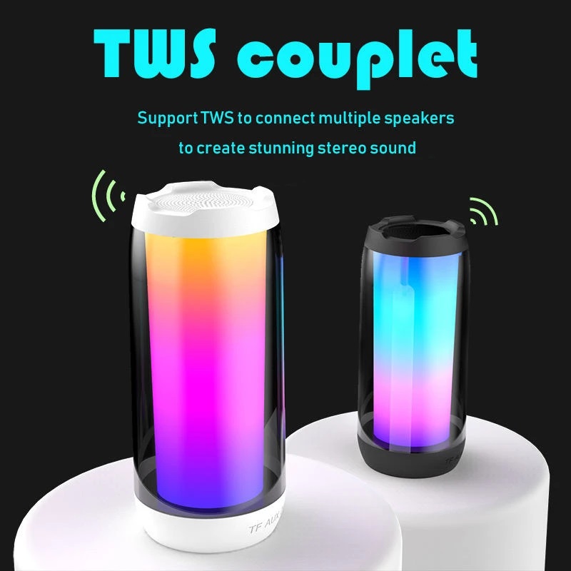 T1 Bluetooth Speaker Dazzle Light Μαύρο