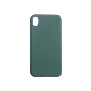 Θήκη iPhone XR Silky and Soft Touch Silicone Πράσινο Σκούρο