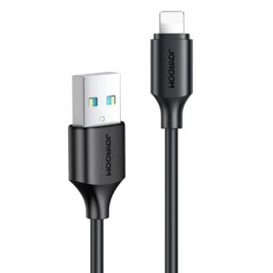 Joyroom 2.4A S-UL012A9 Data Cable Fast Charging USB-A to Lightning 0.25m Μαύρο