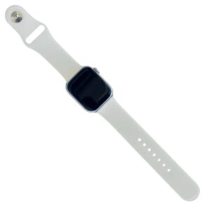 Λουράκι Σιλικόνης για Apple Watch 42 44 45 mm Ασπρο