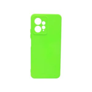 Θήκη Xiaomi Redmi Note 12 4G Silky and Soft Touch Silicone Πράσινο Neon Με Προστασία Κάμερας