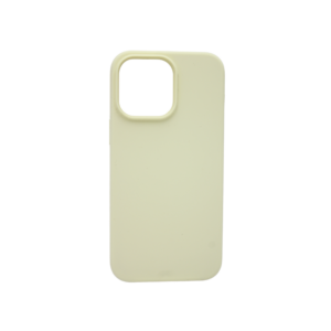 Θήκη iPhone 14 Max Plus Silicone Case Κίτρινο Απαλό