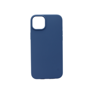 Θήκη iPhone 14 Max Plus Silicone Case Μπλε Σκούρο