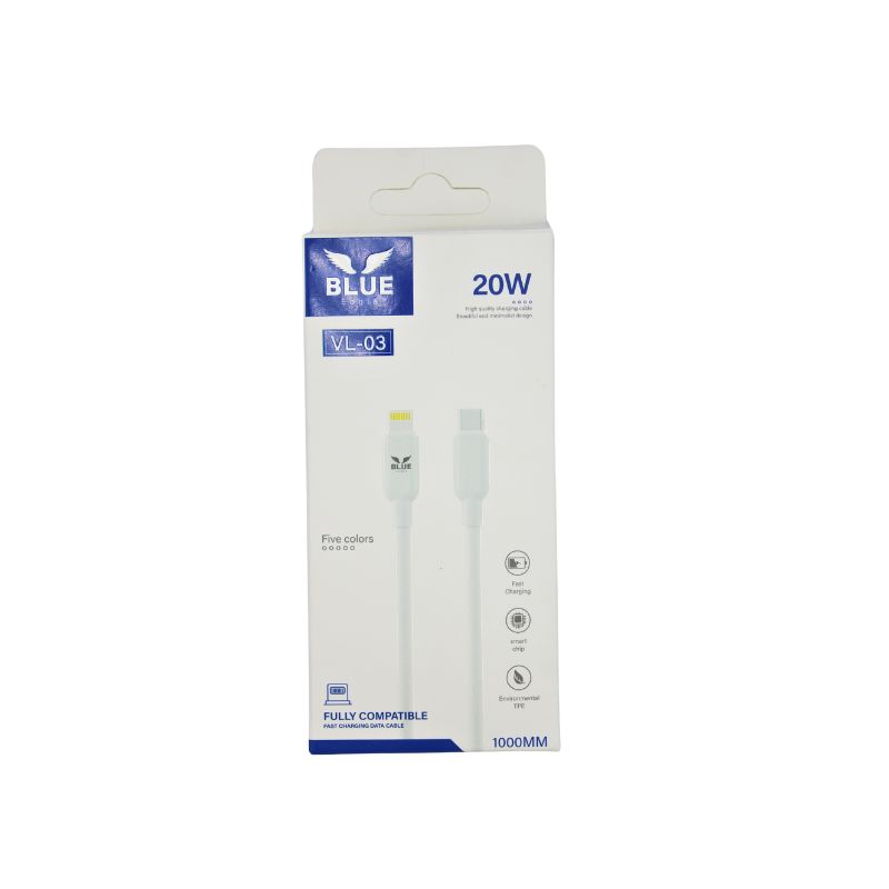 Blue Eagle VL-03 Fast Charging Data Cable 20W Lightning - Type C