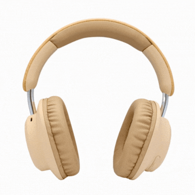 Blue Eagle B-501 Wireless Headphones Καφέ