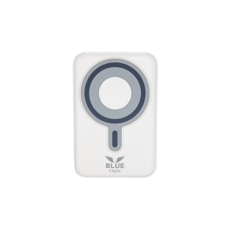 Blue Eagle BE-PBW-04 Magsafe Power Bank 3in1 with Built in Bracket 10000mAh White