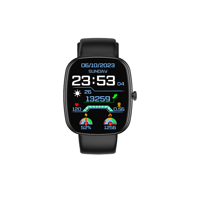 Blue Eagle W1 Smart Watch Black