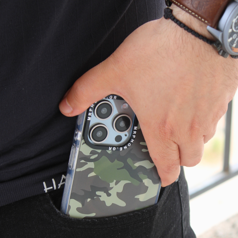 Θήκη iPhone 16 Plus Magsafe Green Army. Θήκη iPhone 16 Plus Magsafe Green Army