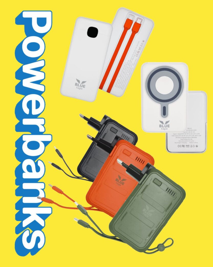 Powerbanks - Blue Eagle - Mr Phone Powerbanks - Blue Eagle - Mr Phone